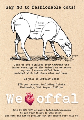 Offal Night Invite