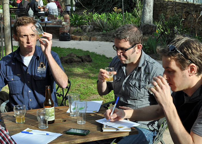 Bendigo Beer competition judging