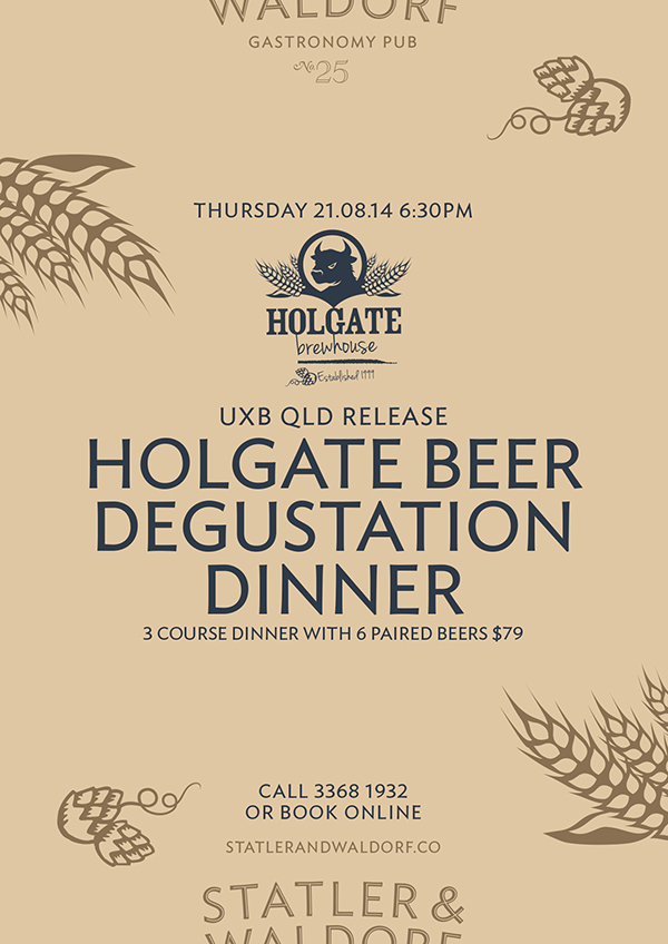 Holgate Dinner