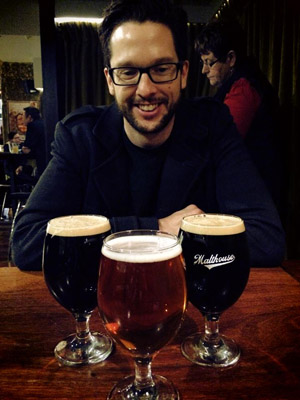 New Brews News editor, James Atkinson