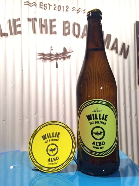 Willie the Boatman Albo Corn Ale