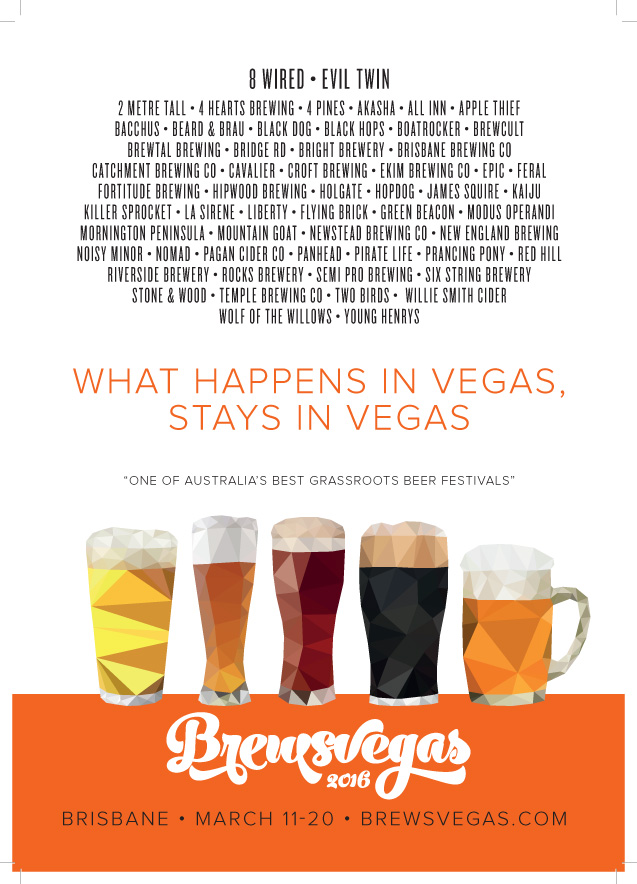 Brewsvegas A4 Poster