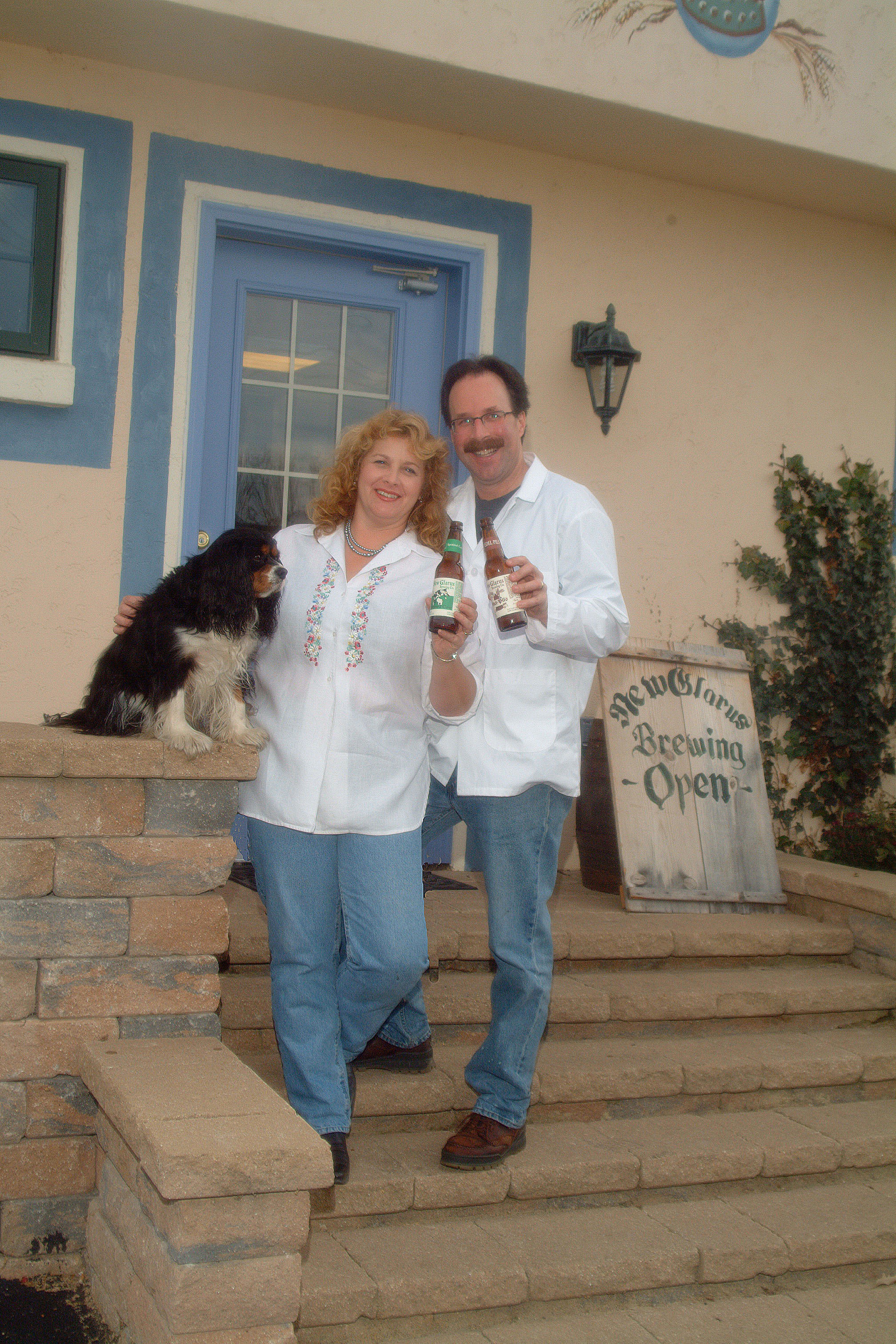 Dan and Deborah Carey of New Glarus Brewing