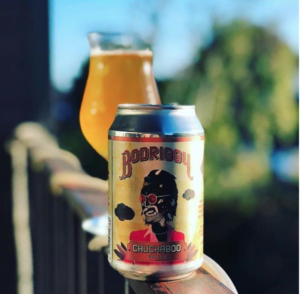 Bodriggy Brewing's Chuckaboo white IPA 