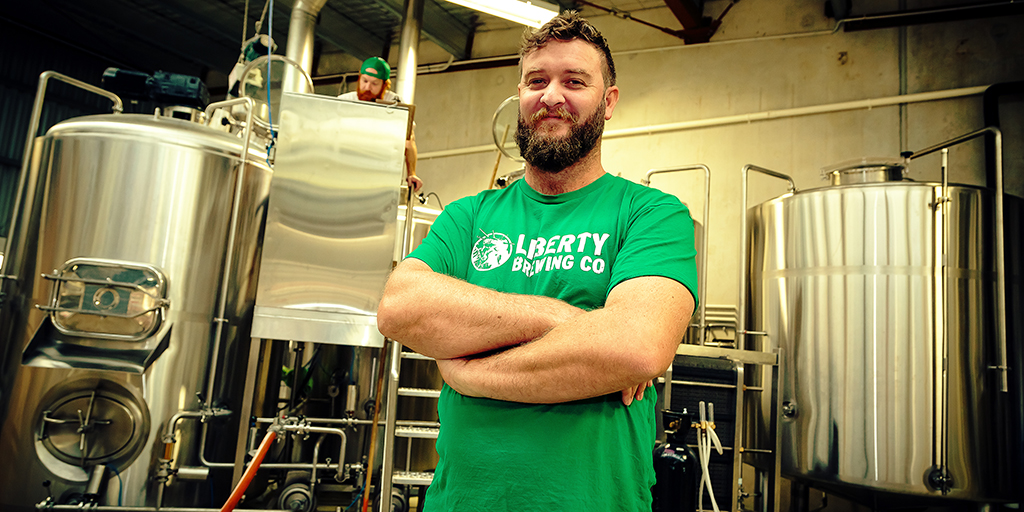 Liberty Brewing's Joe Wood